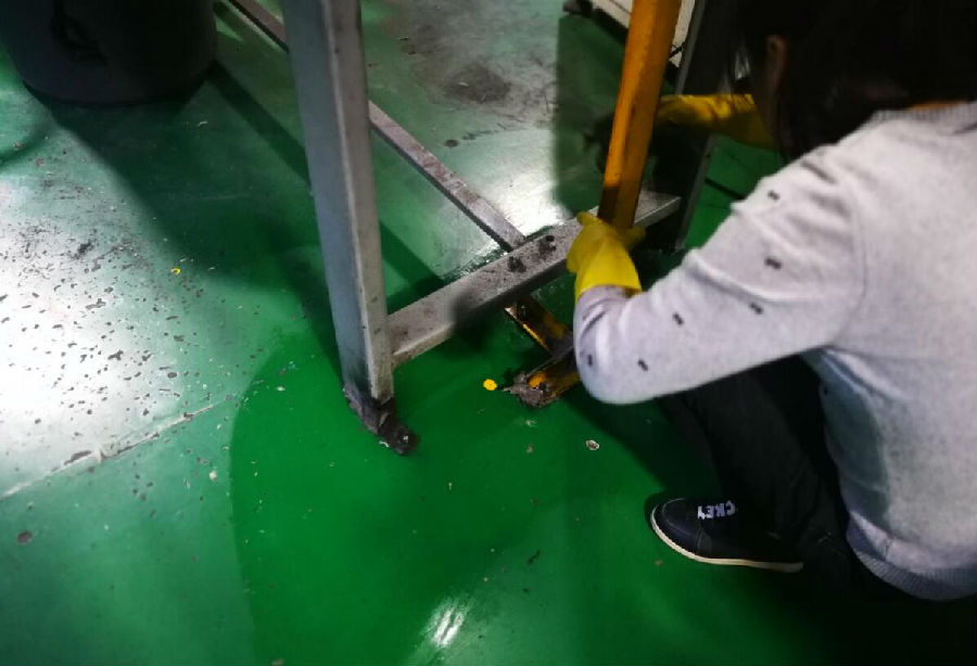 寒亭区工厂保洁清洗案例